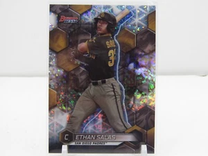 ETHAN SALAS 2023 BOWMAN'S BEST MINI DIAMOND REFRACTOR #035/299! SAN DIEGO PADRES - Picture 1 of 2