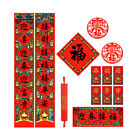 Chinesisches Couplet Rot Umschlag Fu Charakter Tr Wanddekoration