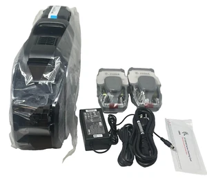 Zebra ZC300 Series Dual Side Photo ID Card Printer ZC32-0M0C000LAWM - Picture 1 of 6
