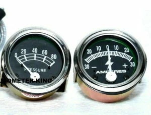 Ford Tractor 2N 8N 9N NAA 601 70 801 901 2000 4000 Amp Oil Gauge Set - Picture 1 of 5