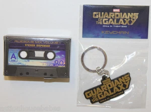 GUARDIANS of the GALAXY - Movie PROMO Key Chain & Sticker Cassette - NEW - Picture 1 of 10