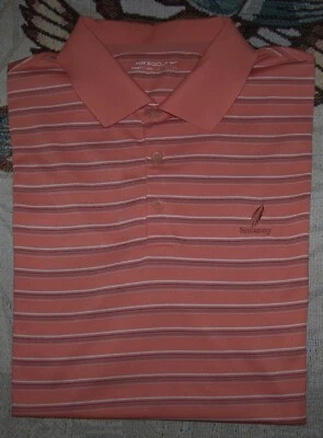 Camisa Polo Nike Golf Poliéster Rendimiento SIWANOY COUNTRY CLUB Naranja Talla L Foto 1 de 4