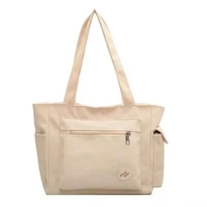 Large Capacity Tote Bag Solid Handbags Durable Shoulder Bags Women - Picture 1 of 11