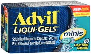ADVIL LIQUI-GELS 200MG MINIS 80CT - Picture 1 of 1