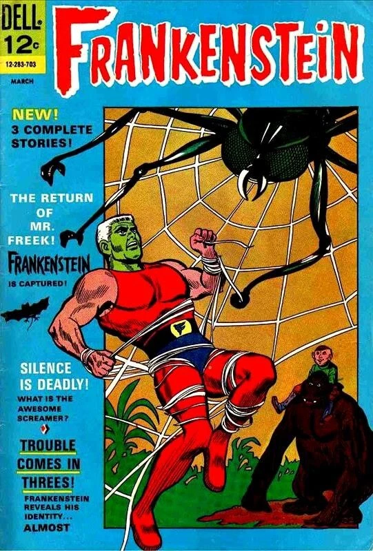 Cómic fotocopia Frankenstein #4 (Dell) Foto 1 de 1