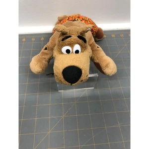 Cartoon Network Scooby-Doo perro en pantalones cortos naranja acostado felpa de 10" - Imagen 1 de 5