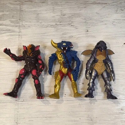 Lote De 3 Figuras De Acción De Colección Años 90 Power Rangers Evil Space Aliens Foto 1 de 4