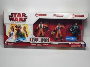 Star Wars Legacy Evolutions Rebel Pilot Legacy Series 3 Walmart Excl 2009 dscl - Bild 1 von 5