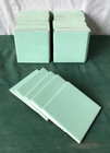 VTG Lot 50 KY NOS Jadeite Green Ceramic Japan Bathroom Tiles 4" Sq Old 1862-25B