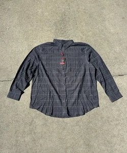 Camicia uomo Van Heusen FLEX grande e alta con bottoni elasticizzata 2XLT 19=19,5 nuova con etichette - Foto 1 di 5