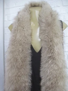 Silver Fox Fur Collar Men Women Detachable Made in the USA Sale!!! - Picture 1 of 9