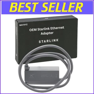 Versatile Ethernet Adapter for Starlink Gen 2 - Lightweight & Easy Installation - Afbeelding 1 van 11