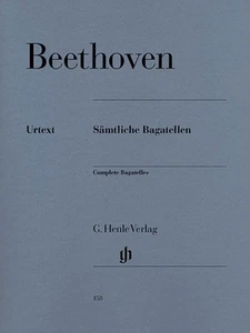 Beethoven Bagatelles Complete Sheet Music Piano Solo Book NEW 051480158 - Picture 1 of 1
