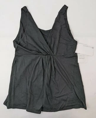 Camiseta sin mangas convertible Coronado gris talla grande Fabletics para mujer Foto 1 de 4