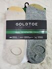 Mens 6 Pack Gold Toe Assorted Colors Now Show Sneaker Socks Size 6-12.5