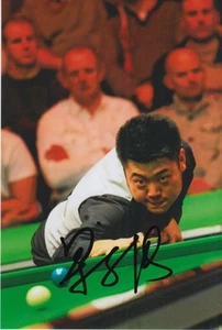 LIANG WENBO HAND SIGNED 6X4 SNOOKER PHOTO PROOF 3. - Picture 1 of 2