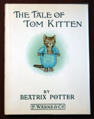 The Tale of Tom Kitten by Beatrix Potter HC/DJ F. Warne & Co. 1935 PETER RABBIT Foto 1 de 4