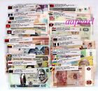 Lots 50 Different World Foreign 26 country Banknotes Unc Collections learn Gift