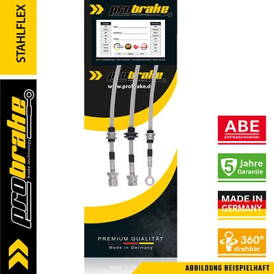 Stahlflex Bremsleitung für Chevrolet G20 Extended Passenger Van 5.0 (1993/09-199 Foto 1 de 4