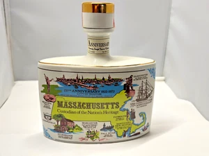 Decanter Borbone Porcellana Massachusetts 150° Anniversario Boston Markystore - Foto 1 di 14