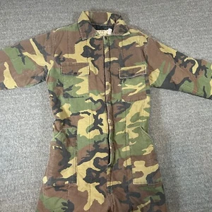 Allwetter Camo Overall Jumpsuit gesteppt gefüttert Reißverschluss Bein Made in USA - Bild 1 von 12