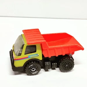 Tonka Dump Truck Pressed Steel and Plastic Yellow & Red 3.5" - Picture 1 of 6