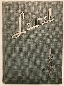 Anuario Laurel State Teachers College diciembre 1943 New Haven Connecticut CT - Imagen 1 de 12