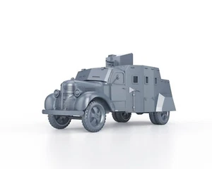 WWII - FRENCH DODGE TANAKE - 1/48 1/56 1/72 1/87 1/100 3D PRINTED - Imagen 1 de 4