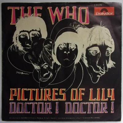 THE WHO "Pictures of Lily / Doctor! Doctor!" SP 7" Germany 1967 - Photo 1/4