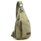 Man Canvas Cross Body Shoulder Bags Military Sling Casual Backpack Chest Bag·