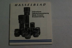#A0210 - Anleitung Gebrauchsanleitung für Hasselblad Objektive / Lenses - Picture 1 of 1