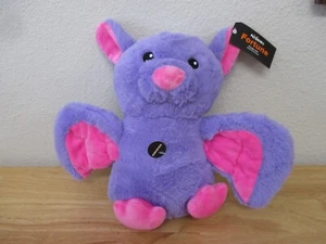 Purple & Pink Plush Stuffed BAT 12" Plushy Benefits Dog Rescue Charity - Picture 1 of 1
