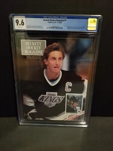 1990 Beckett Hockey Magazine PREMIERE ISSUE #1 WAYNE GRETZKY CGC 9.6 - Picture 1 of 2