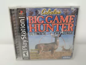 Cabela's Hunting - Sony PlayStation 1, PS1, Factory Sealed mit Plastikteil weg - Bild 1 von 3