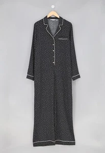 & OTHER STORIES $136 Heart Button Pyjama Jumpsuit Black Size XS/S - Picture 1 of 9