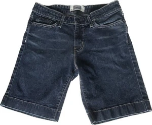 Signature Levi Strauss Womens 4 Bermuda Denim Jean Shorts 28” Waist 9” Inseam - Picture 1 of 11