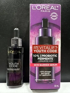 Suero barrera cutánea L'Oréal Revitalift Youth Code con ácido hialurónico 1 fl oz-30 ml - Imagen 1 de 8