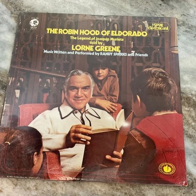 LORNE GREENE LP  THE ROBIN HOOD OF ELDORADO 1970 MGM Records – YDS 303 SEALED - Image 1 of 2