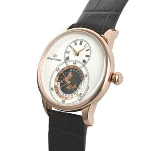 Jaquet Droz Grande Seconde Dual Time Enamel J016033201 TO08721 - Picture 1 of 8