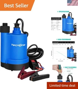 12V Submersible Water Pump - 1500GPH Flow Rate - Picture 1 of 9