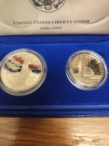 UNITED STATES 1986 S ELLIS ISLAND ONE DOLLAR (PSL037293) - Picture 1 of 4