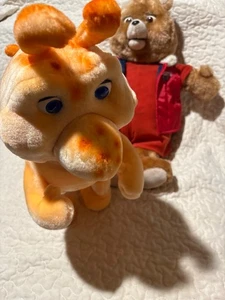 Vintage Teddy Ruxpin & Grubby Puppen Set 1985 - Bild 1 von 8