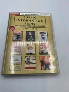 Public Information Films Of The British Home Front 1939 To 1945 DVD (2N) - Picture 1 of 24