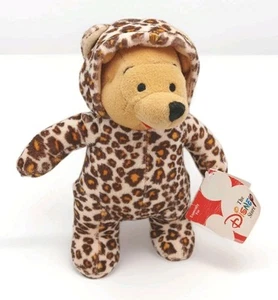 NWT Disney Store Winnie The Pooh Dress Up Leopard 8" Plush Stuffed Animal Toy - Picture 1 of 8