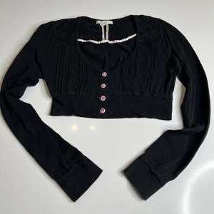 Bozzolo Crop Top. Large. Cute Button Up. #127 - Picture 1 of 4