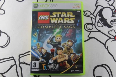 XBOX 360 LEGO STAR WARS THE COMPLETE SAGA MUY BUEN ESTADO PAL ESPAÑA - Imagen 1 de 4
