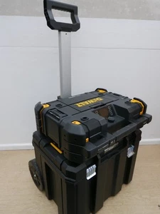 DeWALT DWST1-81079 TSTAK DIGITAL DAB FM RADIO CHARGER + TOOLBOX TROLLEY - Picture 1 of 4