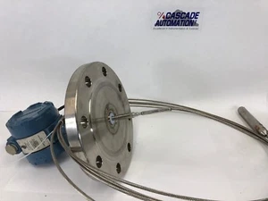 Rosemount Level Transmitter 3301HA1SE5BE1406CAE6 w/ Flange - Picture 1 of 4