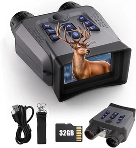 Night Vision Goggles for Adults, 4K Night Vision Binoculars,10X Digital Night Vi - Picture 1 of 6