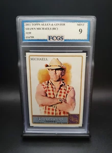 Shawn Michaels #159 (2011) Topps Allen & Ginter - Graded 9 [FCGS] MINT - Picture 1 of 2